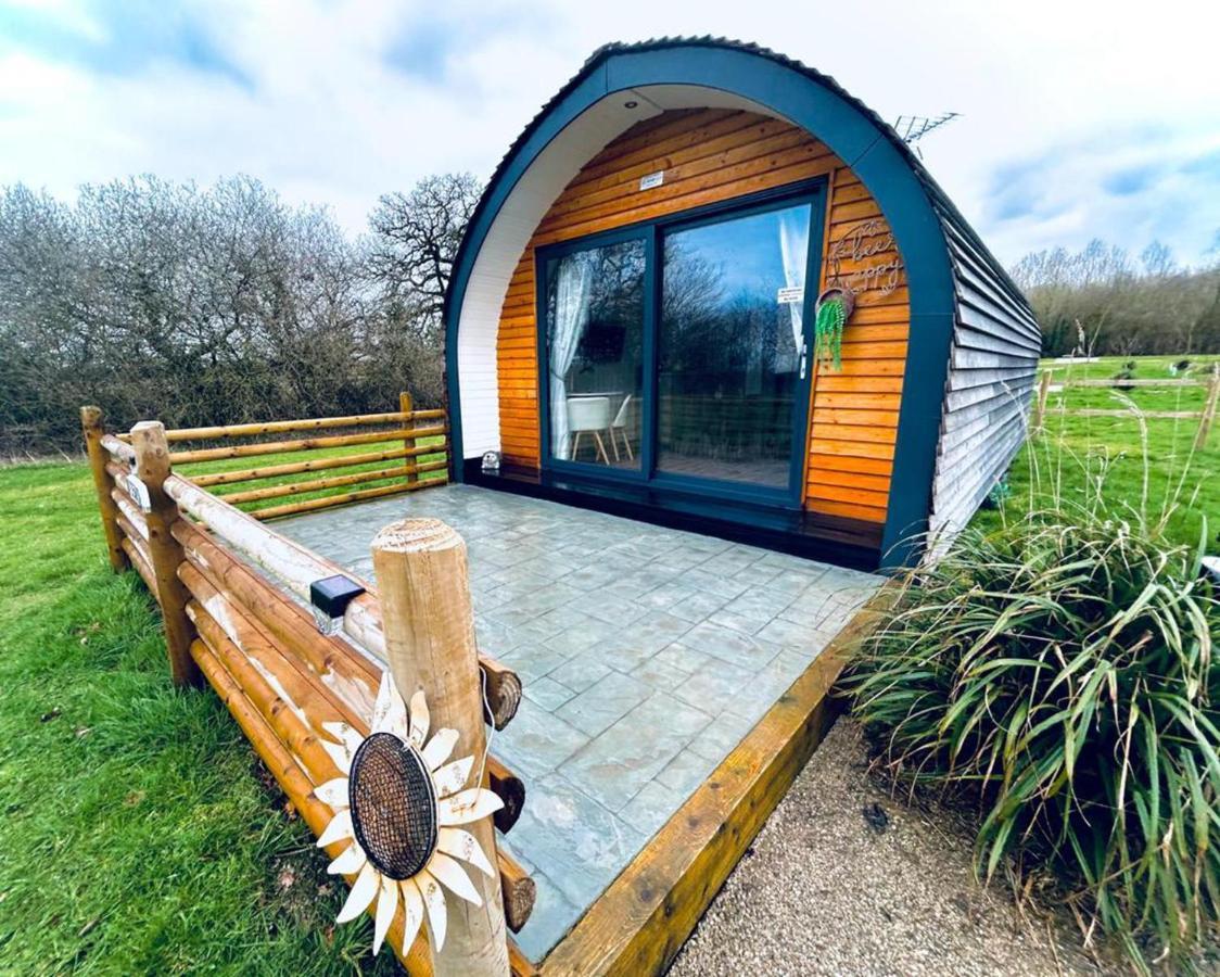 Beech Pod Cabin In Beautiful Surroundings Wrexham Esterno foto