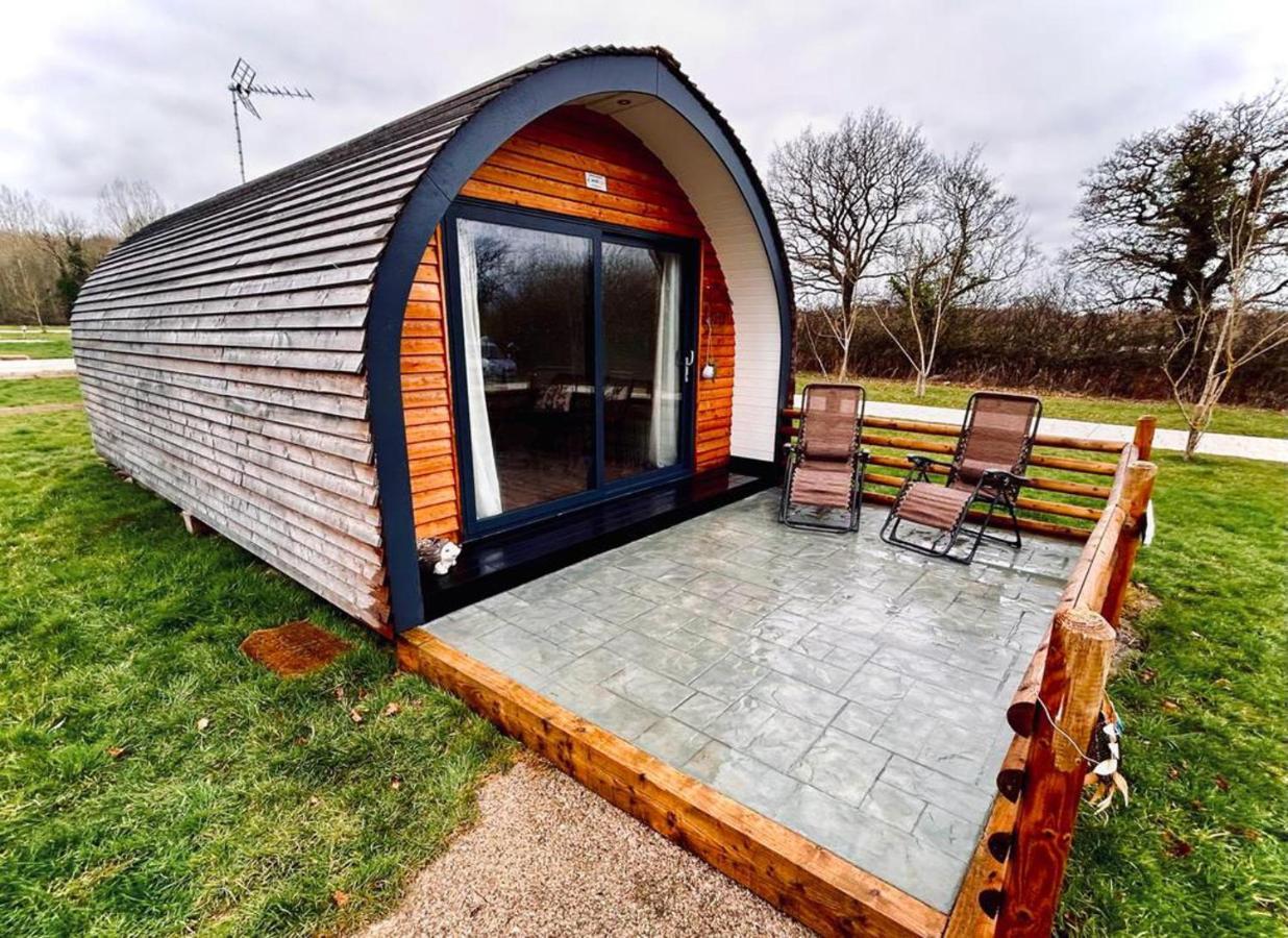 Beech Pod Cabin In Beautiful Surroundings Wrexham Esterno foto